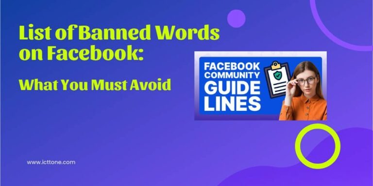 List of Banned Words on Facebook