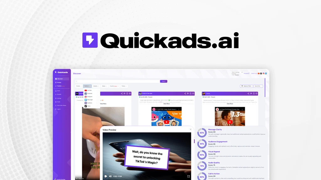 Quickads Instant Ad Design for Social Media